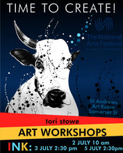 Load image into Gallery viewer, INK WORKSHOP - NATIONAL ARTS FESTIVAL 2026 - 5 JULY 2:30PM
