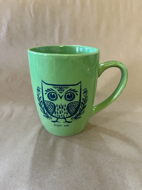 ReLEAF Mug by Tori. Night Owl in Seagreen