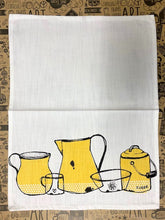 Load image into Gallery viewer, Stowe &amp; So Tea Towel Set: Enamel in Yellow
