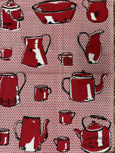 Load image into Gallery viewer, Stowe &amp; So Tea Towel Set: Enamel in Red

